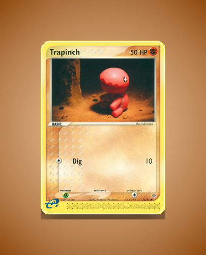 Collector’s Guide: Trapinch (Dragon #78)