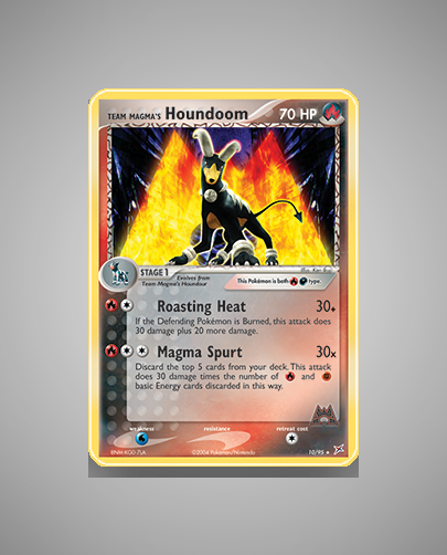 Collector’s Guide: Team Magma’s Houndoom (Team Magma vs Team Aqua #10)