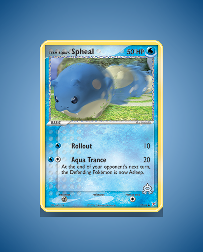 Collector’s Guide: Team Aqua’s Spheal (Team Magma vs Team Aqua #57)