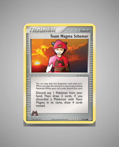 Collector’s Guide: Team Magma Schemer (Team Magma vs Team Aqua #70)