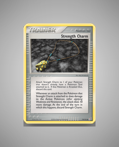 Collector’s Guide: Strength Charm (Team Magma vs Team Aqua #74)