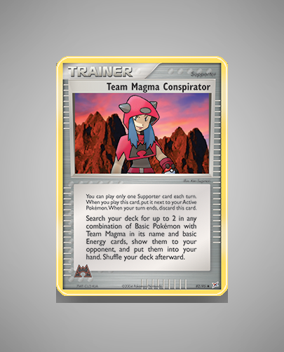 Collector’s Guide: Team Magma Conspirator (Team Magma vs Team Aqua #82)