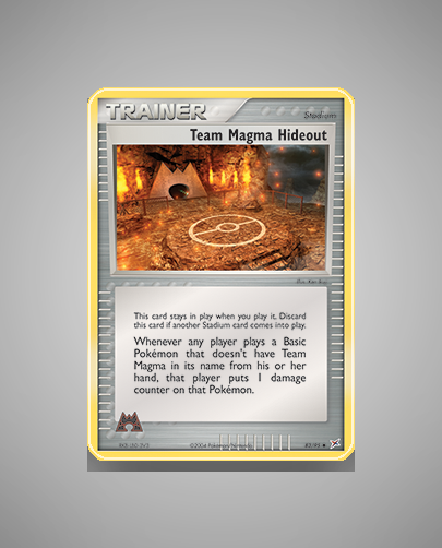 Collector’s Guide: Team Magma Hideout (Team Magma vs Team Aqua #83)