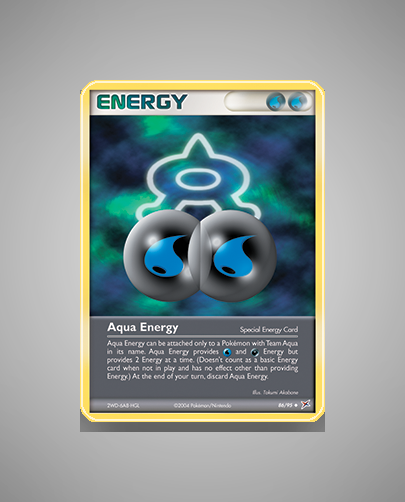 Collector’s Guide: Aqua Energy (Team Magma vs Team Aqua #86)