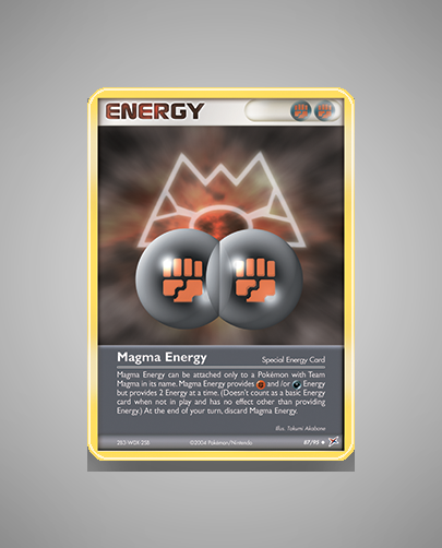 Collector’s Guide: Magma Energy (Team Magma vs Team Aqua #87)