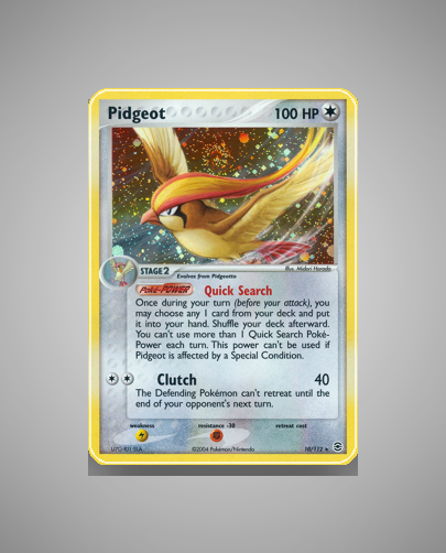 Collector’s Guide: Pidgeot (FireRed LeafGreen #10)