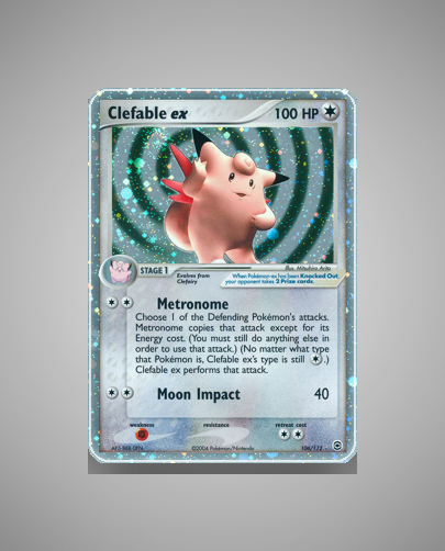 Collector’s Guide: Clefable ex (FireRed LeafGreen #106)