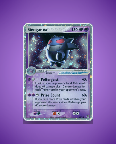 Collector’s Guide: Gengar ex (FireRed LeafGreen #108)