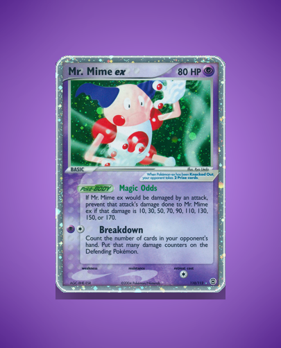 Collector’s Guide: Mr. Mime ex (FireRed LeafGreen #110)