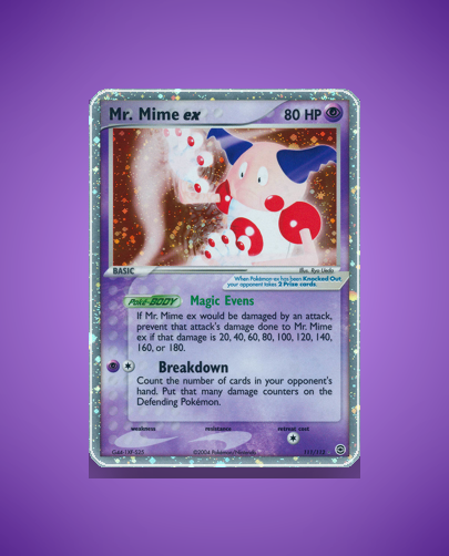 Collector’s Guide: Mr. Mime ex (FireRed LeafGreen #111)