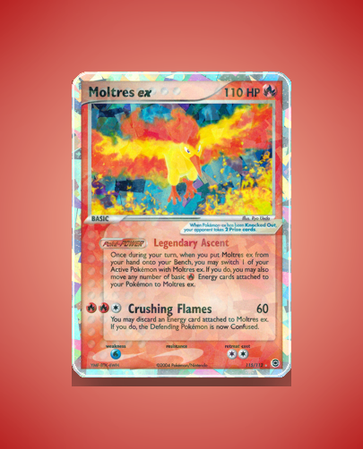 Collector’s Guide: Moltres ex (FireRed LeafGreen #115)