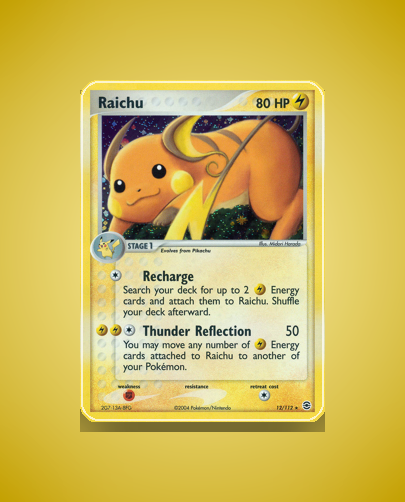 Collector’s Guide: Raichu (FireRed LeafGreen #12)