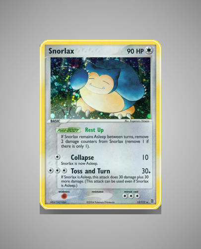 Collector’s Guide: Snorlax (FireRed LeafGreen #15)