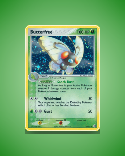 Collector’s Guide: Butterfree (FireRed LeafGreen #2)