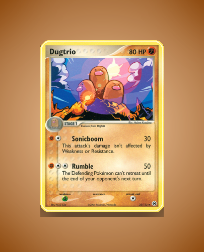 Collector’s Guide: Dugtrio (FireRed LeafGreen #22)