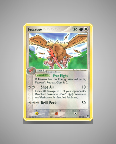 Collector’s Guide: Fearow (FireRed LeafGreen #24)