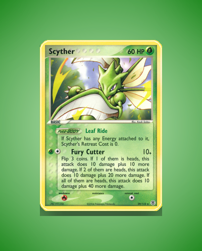 Collector’s Guide: Scyther (FireRed LeafGreen #29)