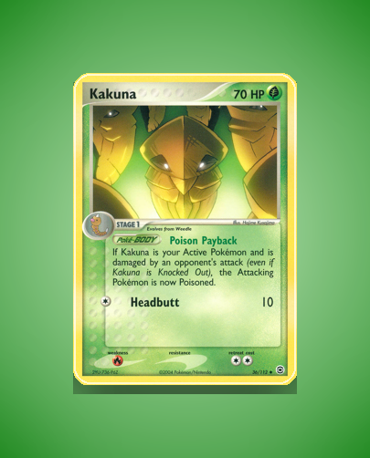 Collector’s Guide: Kakuna (FireRed LeafGreen #36)