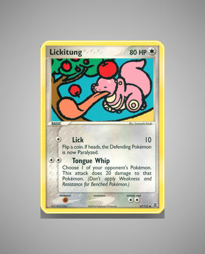 Collector’s Guide: Lickitung (FireRed LeafGreen #37)