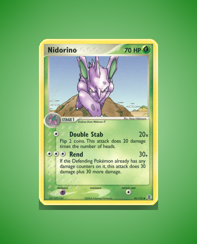 Collector’s Guide: Nidorino (FireRed LeafGreen #41)