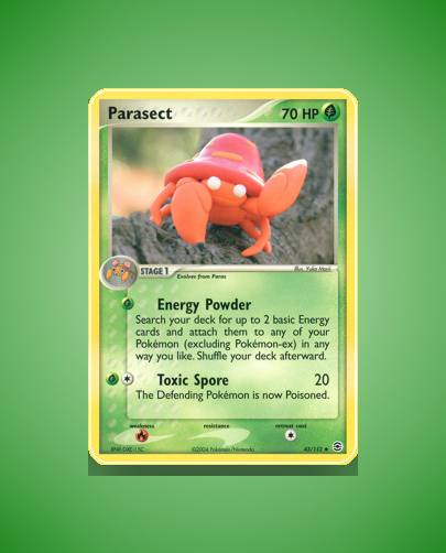 Collector’s Guide: Parasect (FireRed LeafGreen #43)