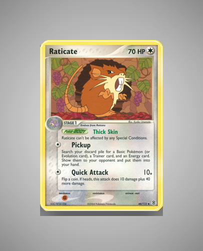 Collector’s Guide: Raticate (FireRed LeafGreen #48)