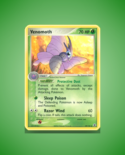 Collector’s Guide: Venomoth (FireRed LeafGreen #49)