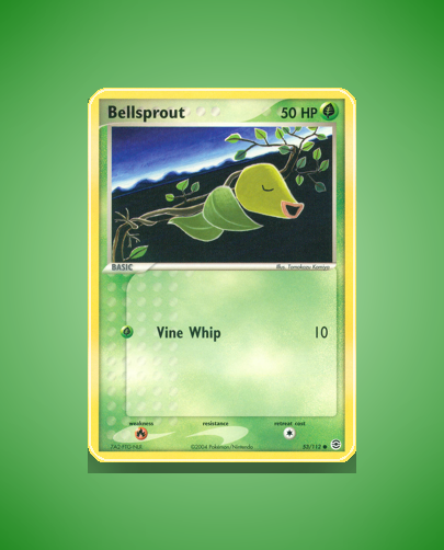 Collector’s Guide: Bellsprout (FireRed LeafGreen #53)