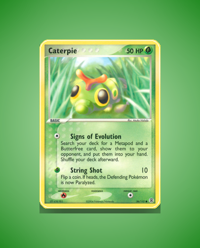 Collector’s Guide: Caterpie (FireRed LeafGreen #56)