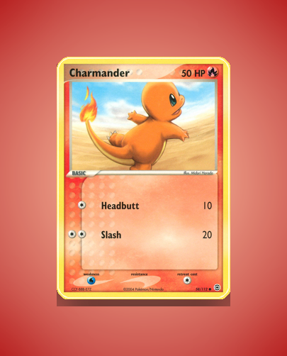 Collector’s Guide: Charmander (FireRed LeafGreen #58)