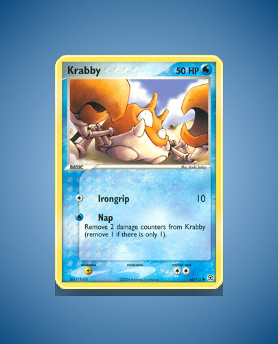 Collector’s Guide: Krabby (FireRed LeafGreen #66)