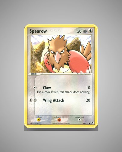 Collector’s Guide: Spearow (FireRed LeafGreen #81)