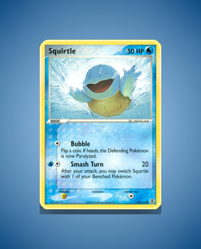 Collector’s Guide: Squirtle (FireRed LeafGreen #83)