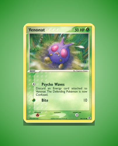 Collector’s Guide: Venonat (FireRed LeafGreen #84)