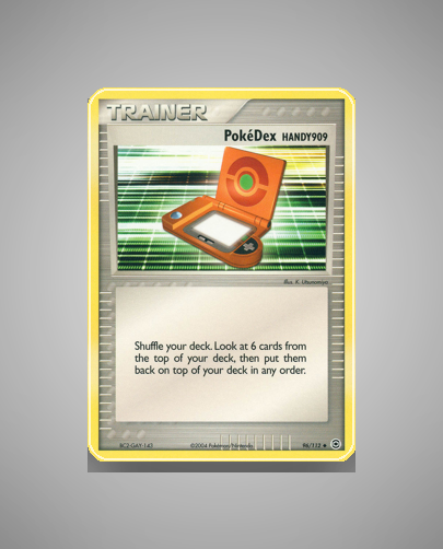 Collector’s Guide: PokéDex HANDY909 (FireRed LeafGreen #96)