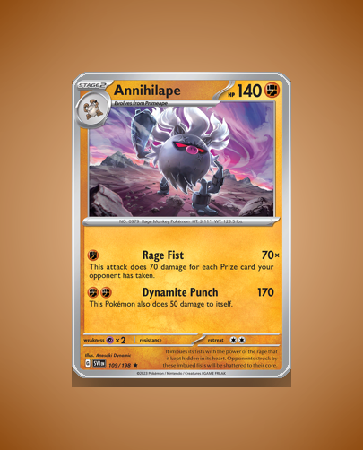 Collector’s Guide: Annihilape (Scarlet Violet #109)