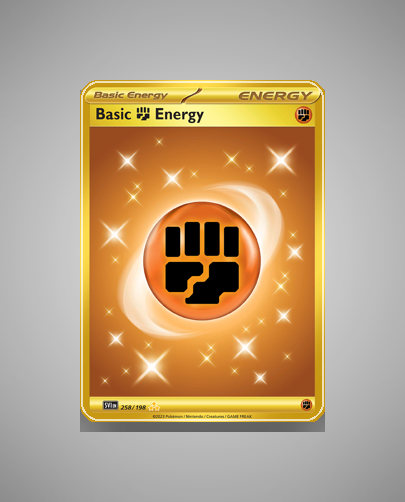 Collector’s Guide: Basic Fighting Energy (Scarlet Violet #258)