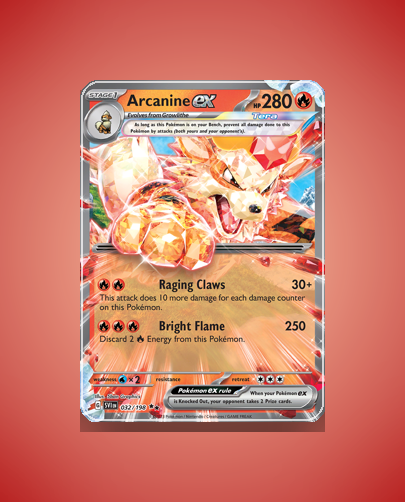 Collector’s Guide: Arcanine ex (Scarlet Violet #32)