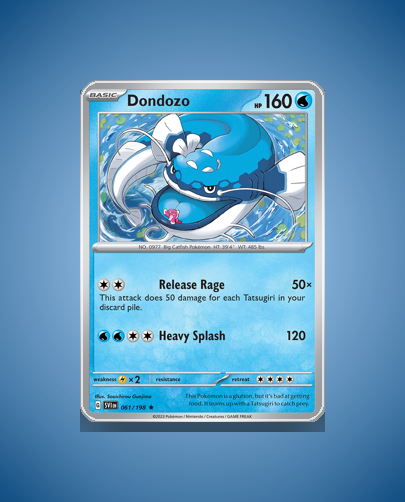 Collector’s Guide: Dondozo (Scarlet Violet #61)