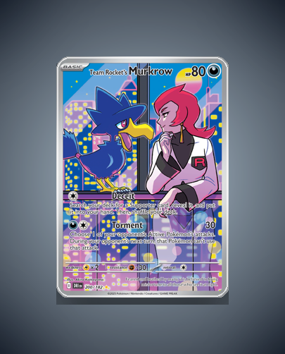 Collector’s Guide: Team Rocket’s Murkrow (Destined Rivals #200)