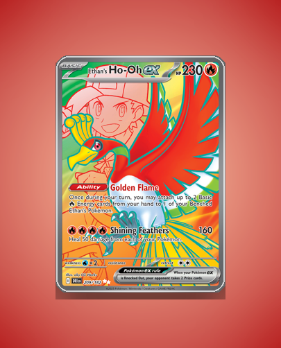 Collector’s Guide: Ethan’s Ho-Oh ex (Destined Rivals #209)