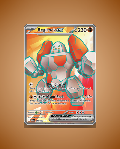 Collector’s Guide: Regirock ex (Destined Rivals #214)