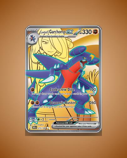 Collector’s Guide: Cynthia’s Garchomp ex (Destined Rivals #215)
