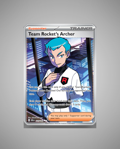 Collector’s Guide: Team Rocket’s Archer (Destined Rivals #223)
