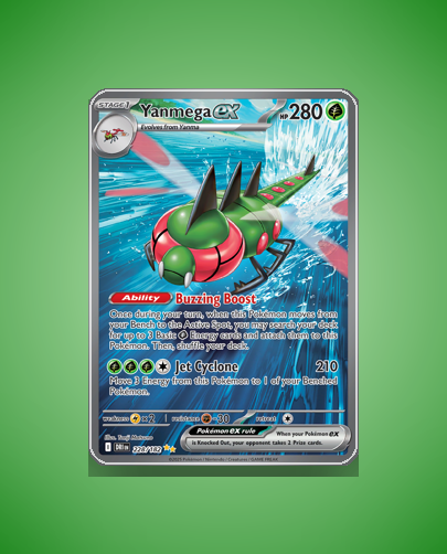 Collector’s Guide: Yanmega ex (Destined Rivals #228)