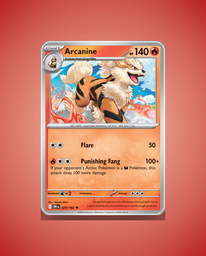 Collector’s Guide: Arcanine (Destined Rivals #28)
