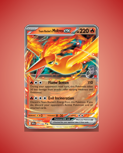 Collector’s Guide: Team Rocket’s Moltres ex (Destined Rivals #31)