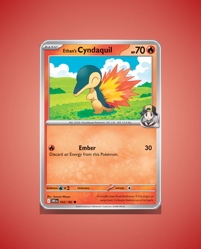 Collector’s Guide: Ethan’s Cyndaquil (Destined Rivals #32)