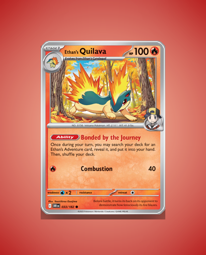 Collector’s Guide: Ethan’s Quilava (Destined Rivals #33)