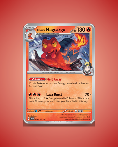 Collector’s Guide: Ethan’s Magcargo (Destined Rivals #36)